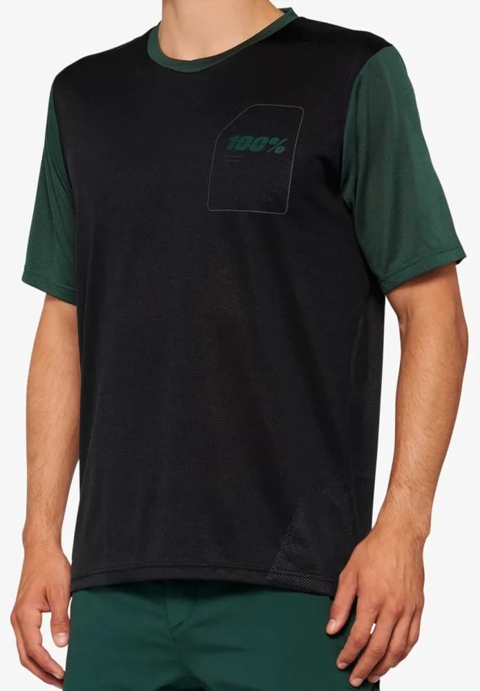 Джерсі 100% RIDECAMP Jersey [Forest Green], L