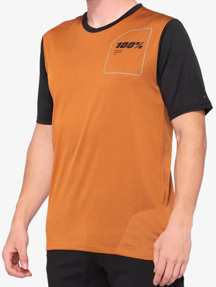 Джерсі 100% RIDECAMP Jersey [Terracotta], XL