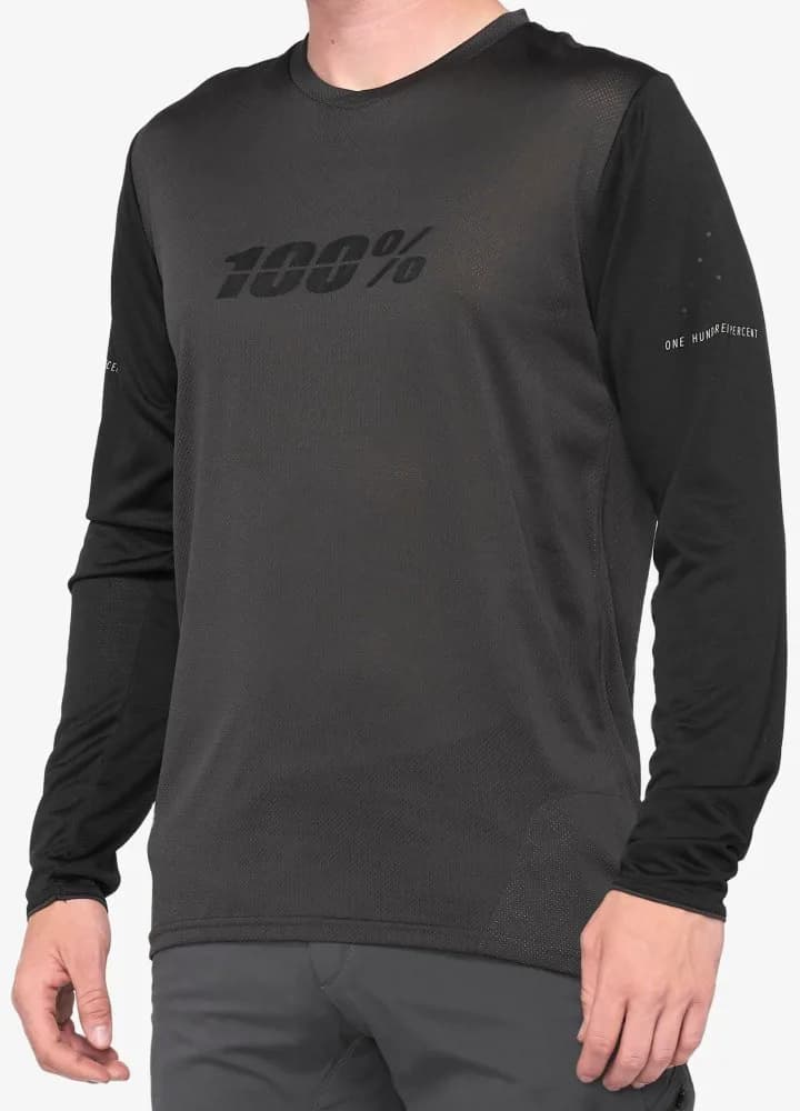 Джерсі 100% RIDECAMP Jersey [Charcoal], L