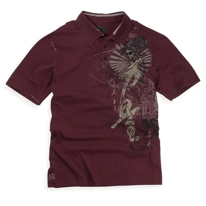 Поло FOX INKED Polo [Pomegranate], L