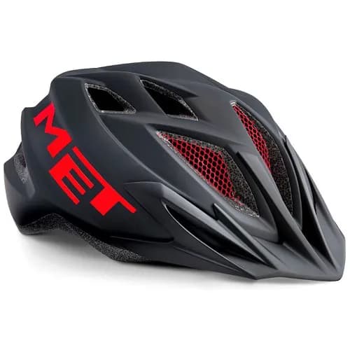 Шолом MET CRACKERJACK CE BLACK RED | MATT UN (52-57)