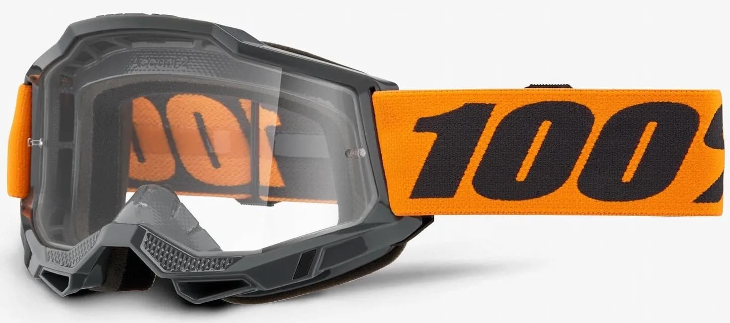 Окуляри 100% ACCURI 2 Goggle [Orange], Clear Lens