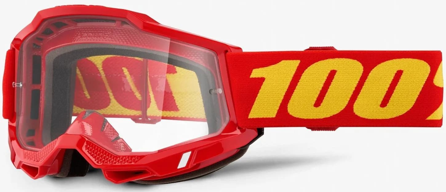 Окуляри 100% ACCURI 2 Goggle [Red], Clear Lens
