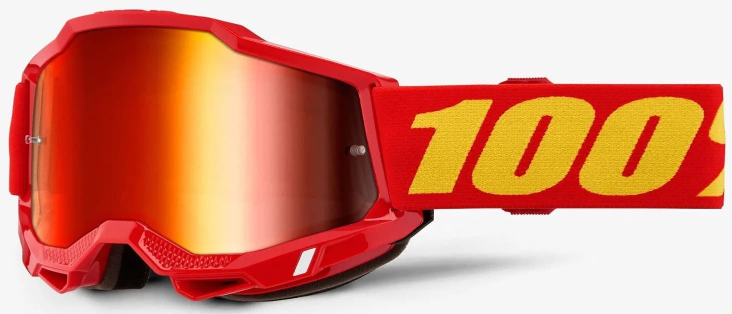 Дитячі окуляри 100% ACCURI 2 Youth Goggle [Red], Mirror Red Lens