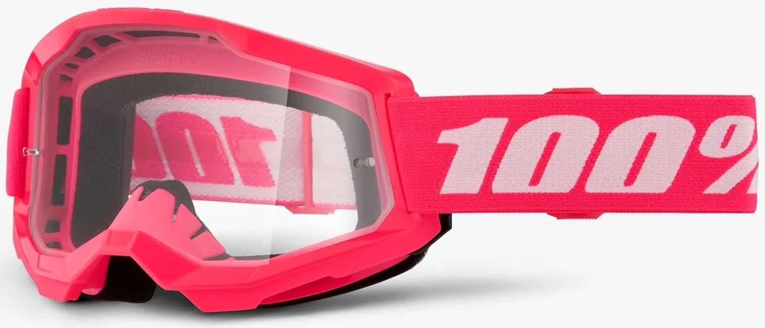 Окуляри 100% STRATA 2 Goggle [Pink], Clear Lens