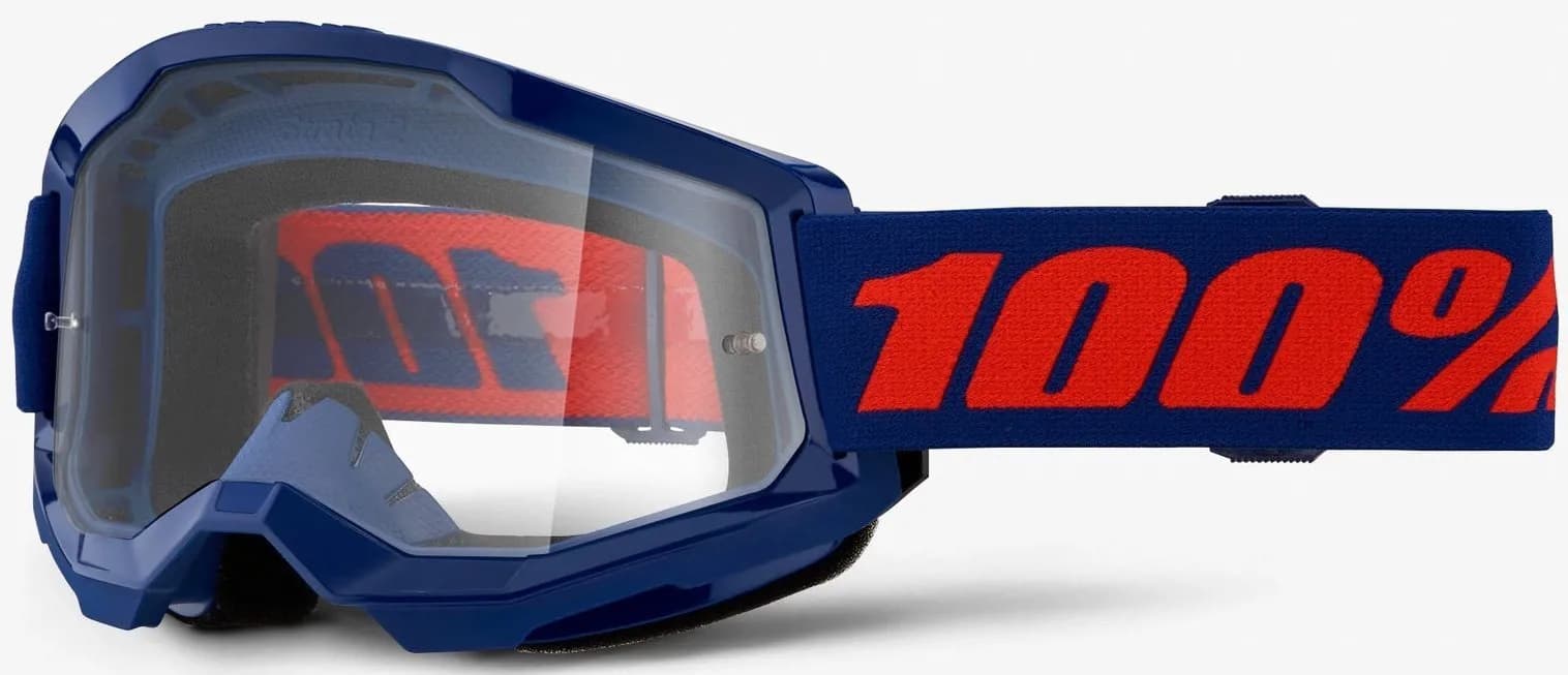 Окуляри 100% STRATA 2 Goggle [Navy], Clear Lens
