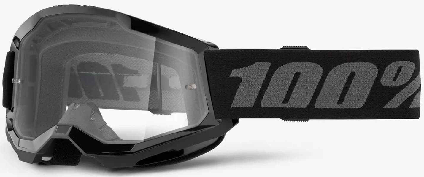 Дитячі окуляри 100% STRATA 2 Youth Goggle [Black], Clear Lens
