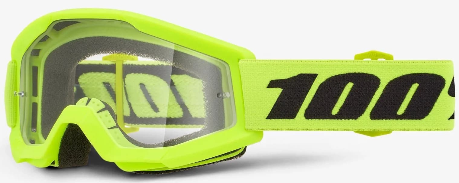 Дитячі окуляри 100% STRATA MINI Goggle [Yellow], Clear Lens