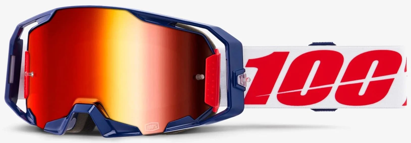 Окуляри 100% ARMATIC Goggle [Mach Z], Mirror Red Lens