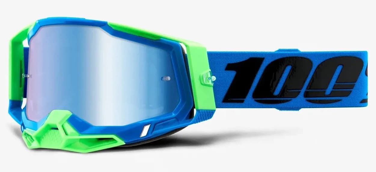 Окуляри 100% RACECRAFT 2 Goggle [Fremont], Mirror Blue Lens