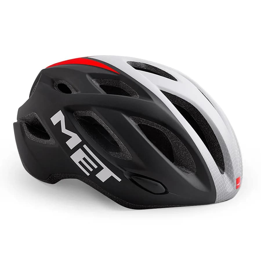 Шолом MET IDOLO CE BLACK SHADED WHITE RED | MATT M (52-59)