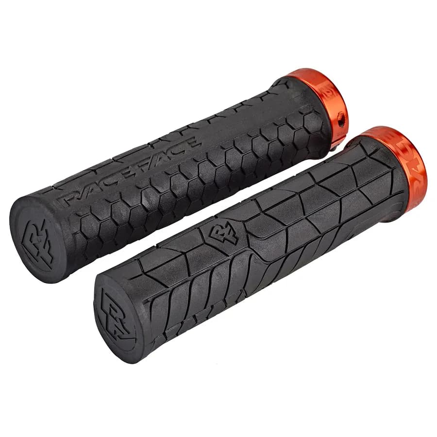 Гріпси RACE FACE GRIP, GETTA, 33MM, BLACK, ORANGE