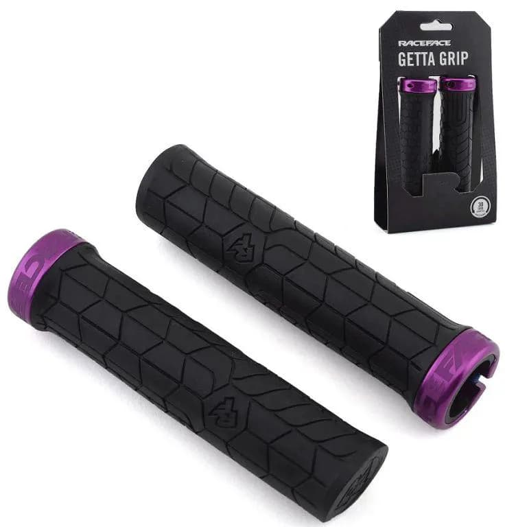Гріпси RACE FACE GRIP, GETTA, 33MM, BLACK, PURPLE