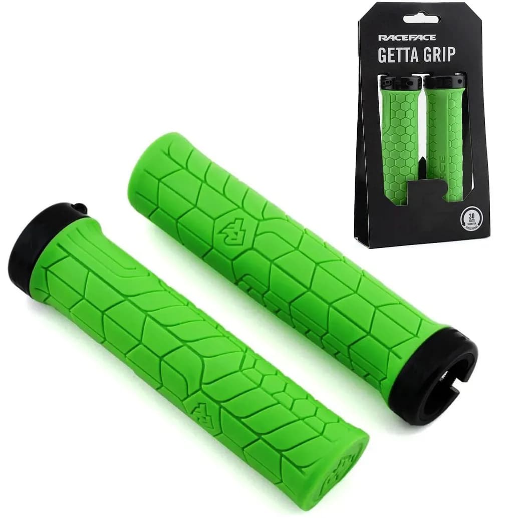 Гріпси RACE FACE GRIP, GETTA, 33MM, GREEN, BLACK