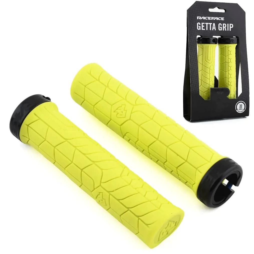 Гріпси RACE FACE GRIP, GETTA, 33MM, YELLOW, BLACK