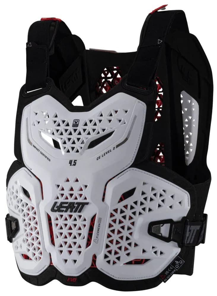 Захист тіла LEATT 4.5 EVO Chest Protector [White], XXL