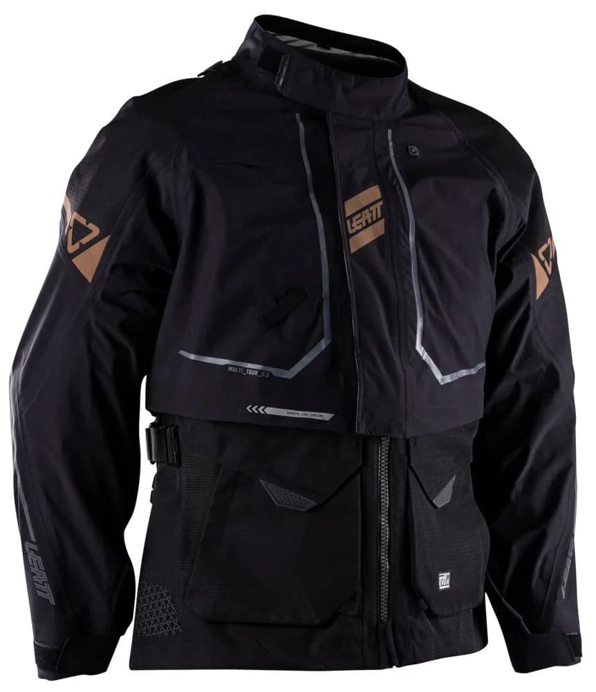 Куртка LEATT 8.5 MultiTour Adventure Jacket [Stealth], XXL