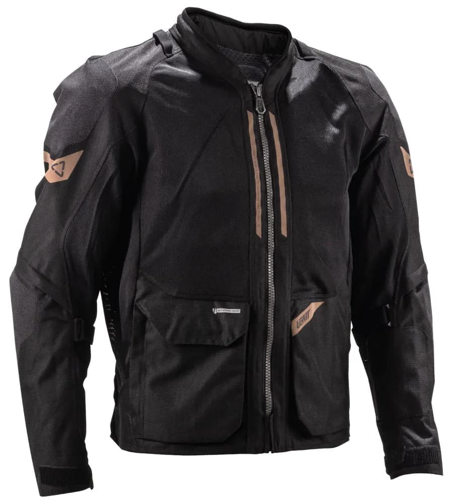 Куртка LEATT 4.5 FlowTour Short Adventure Jacket [Stealth], XL