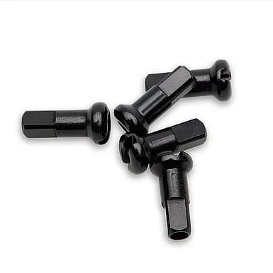 Ніпелі для шприх RACE FACE NIPPLE, ALLOY, BLACK, 5PAK