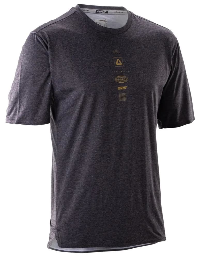 Джерсі LEATT MTB 4.0 Trail Jersey [Ghost Black], M