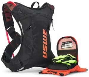 Рюкзак USWE MOTO HYDRO 3L Hydration Pack [Factory Orange], Small