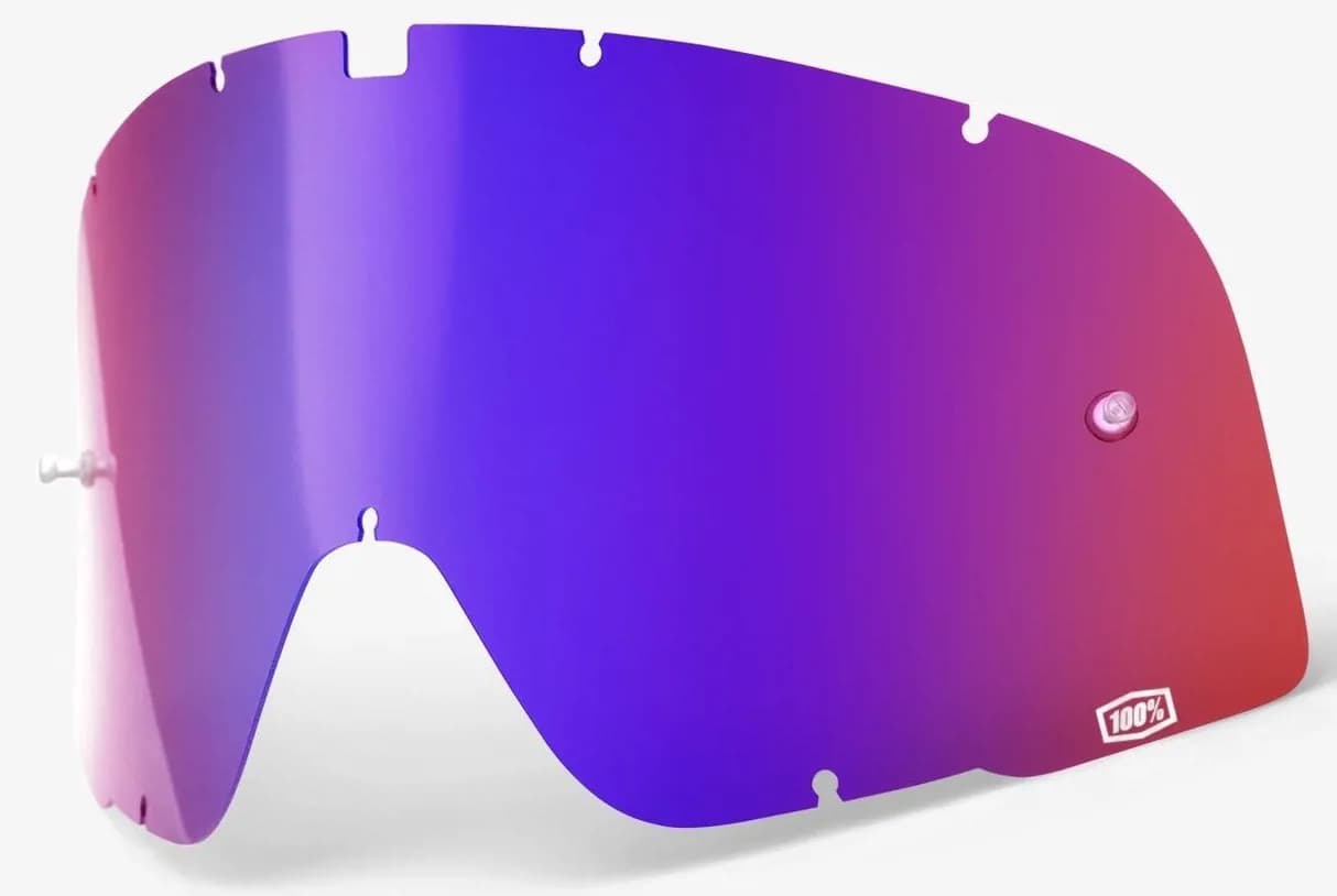 Лінза 100% BARSTOW Lens [Mirror Red], Mirror Blue Lens