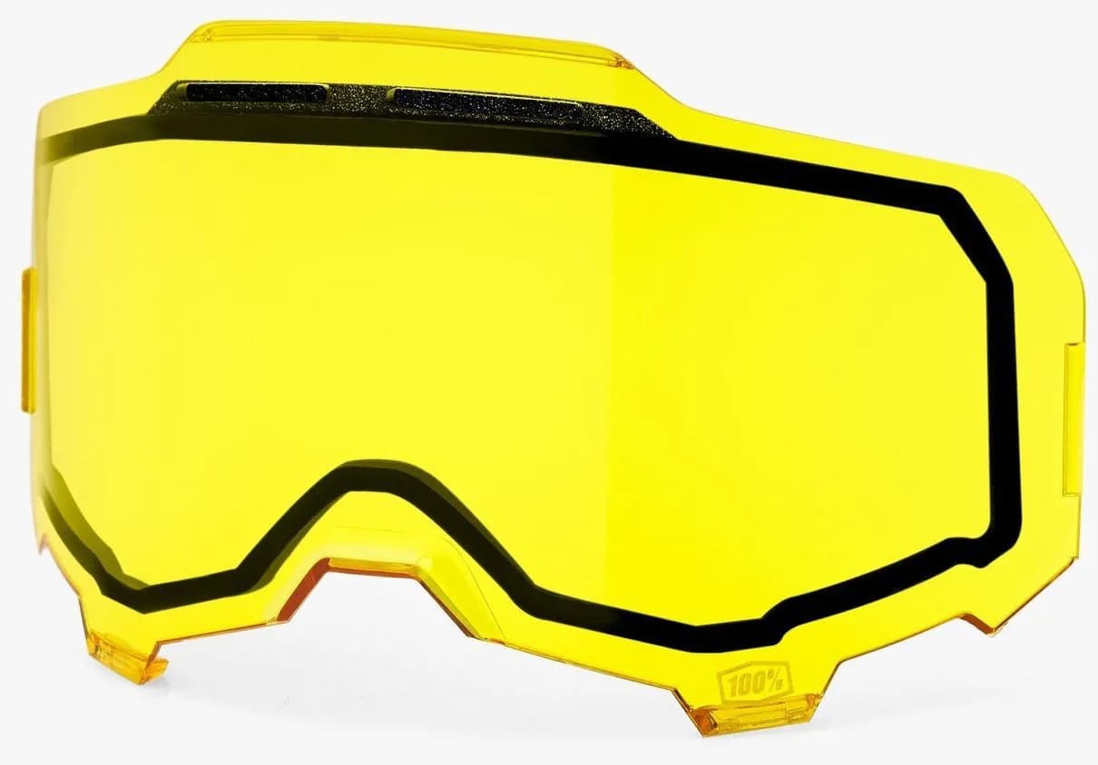 Лінза 100% ARMEGA/ARmatic Dual Vented Lens [Yellow], Dual Yellow Lens