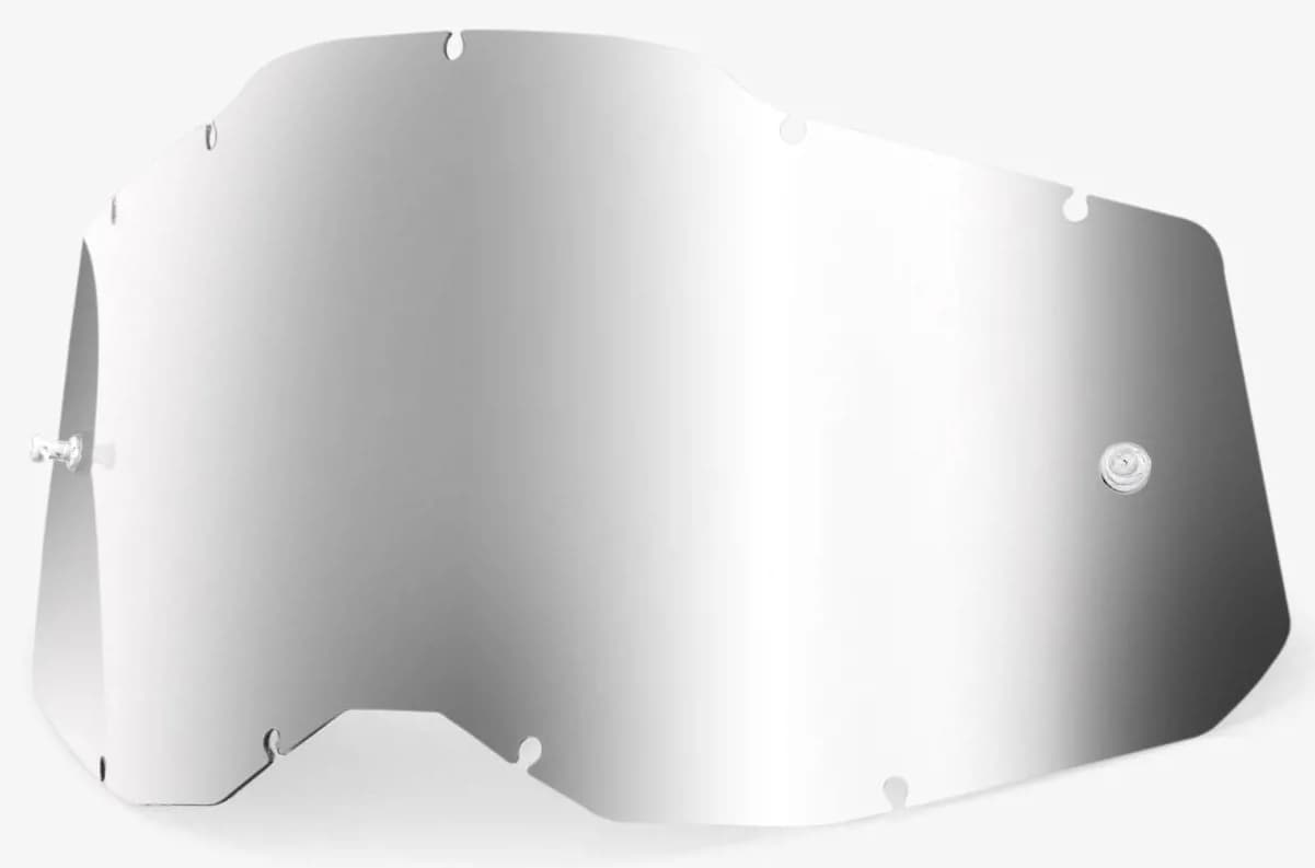 Лінза 100% RC2/AC2/ST2 (Gen.2) Lens [Mirror Silver], Mirror Silver Lens