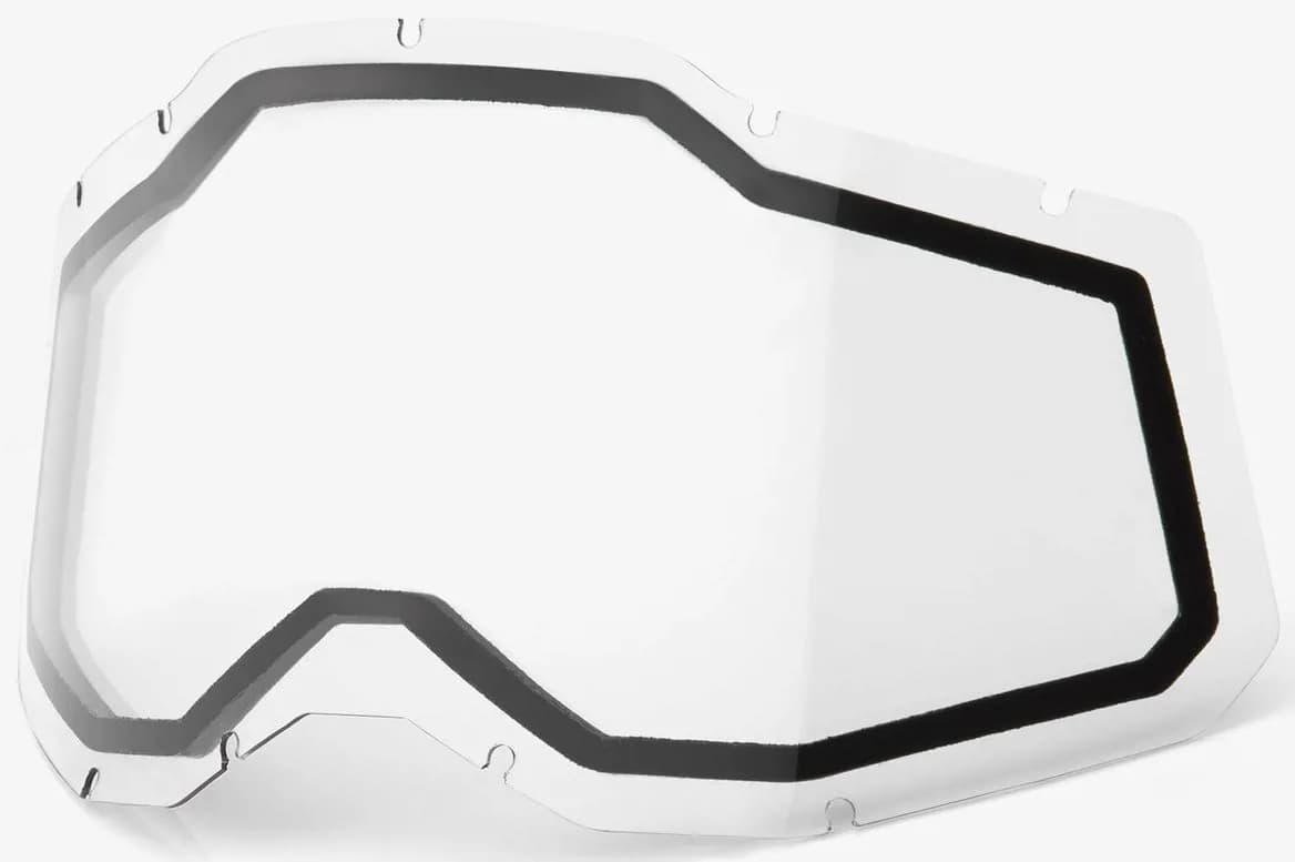 Лінза 100% RC2/AC2/ST2 (Gen.2) Dual Lens [Clear], Dual Clear Lens
