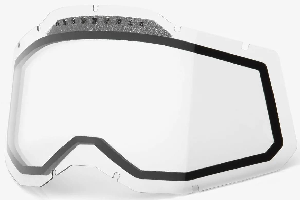 Лінза 100% RC2/AC2/ST2 (Gen.2) Dual Vented Lens [Clear], Dual Clear Lens