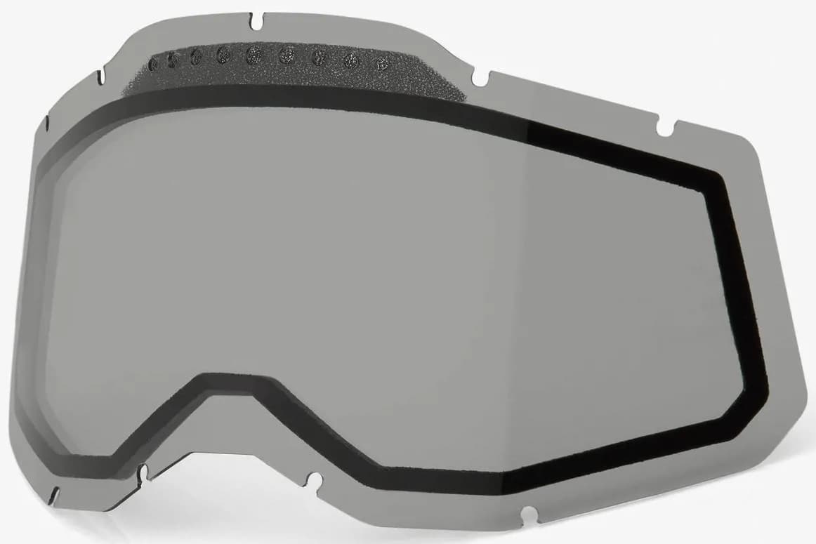 Лінза 100% RC2/AC2/ST2 (Gen.2) Dual Vented Lens [Smoke], Dual Grey Lens