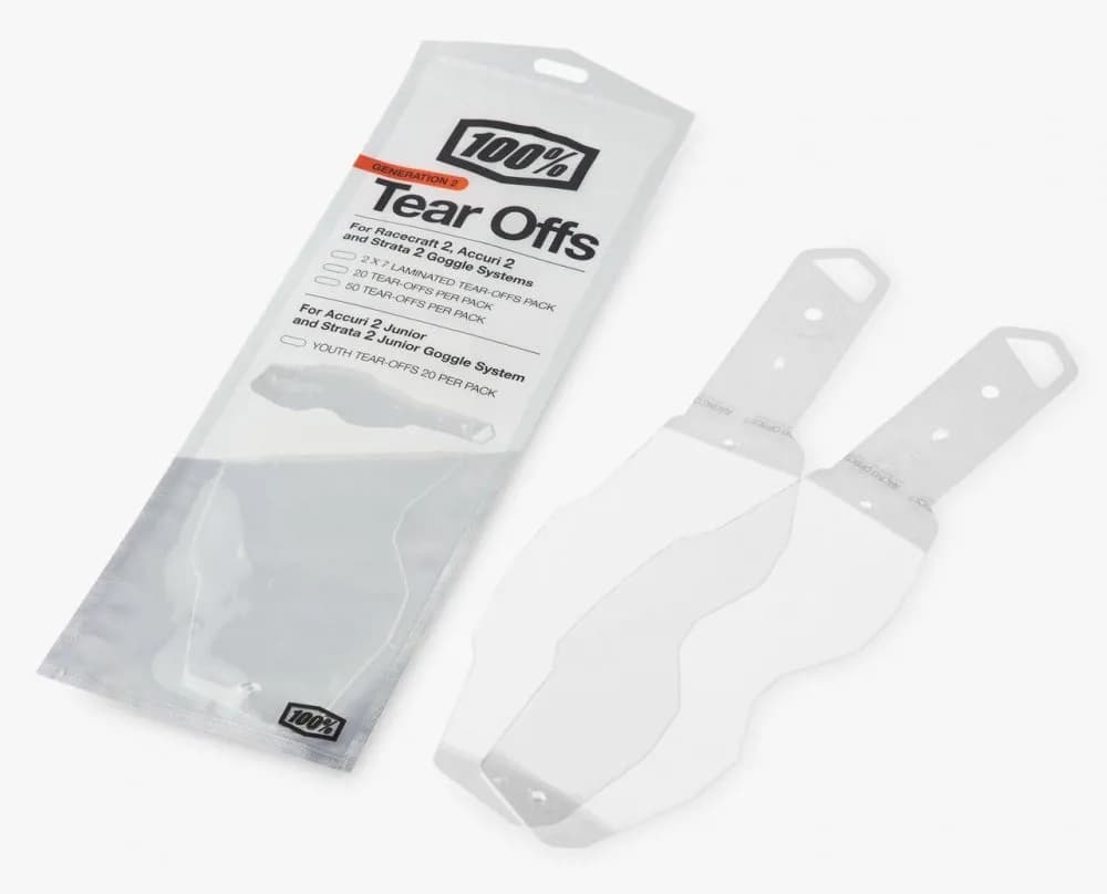 Зривки 100% Tear-Offs (Gen.2) - 2x7 pack, No Size