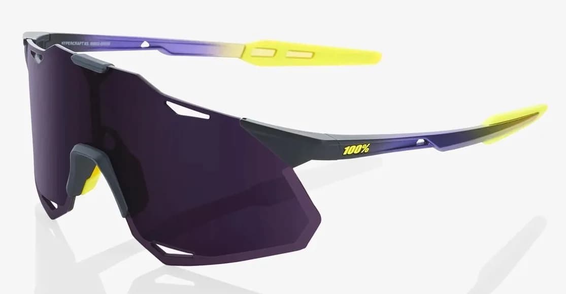 Окуляри 100% HyperCraft XS Sunglasses [Metallic Digital Brights], Purple Lens