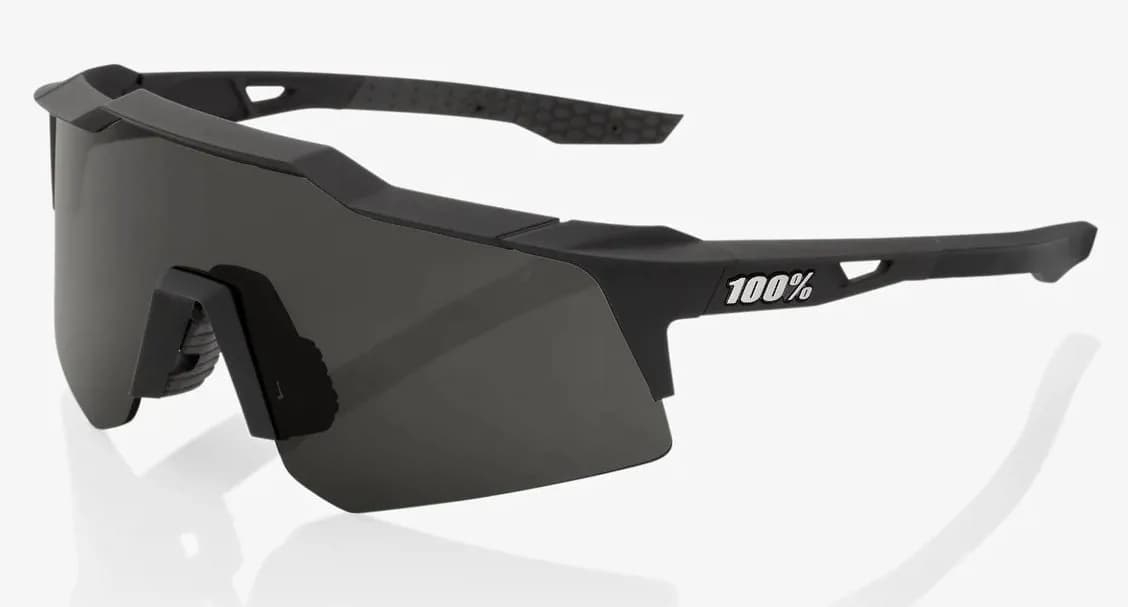 Окуляри 100% SpeedCraft XS Sunglasses [Soft Tact Black], Grey Lens