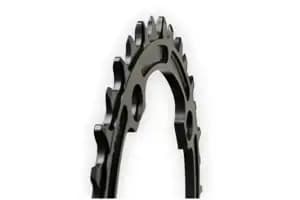 Зірка RACE FACE CHAINRING,NARROW WIDE,104X32,BLK,10-12S