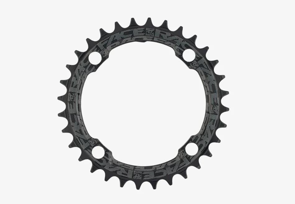 Зірка RACE FACE CHAINRING,NARROW WIDE,104X38,BLK,10-12S