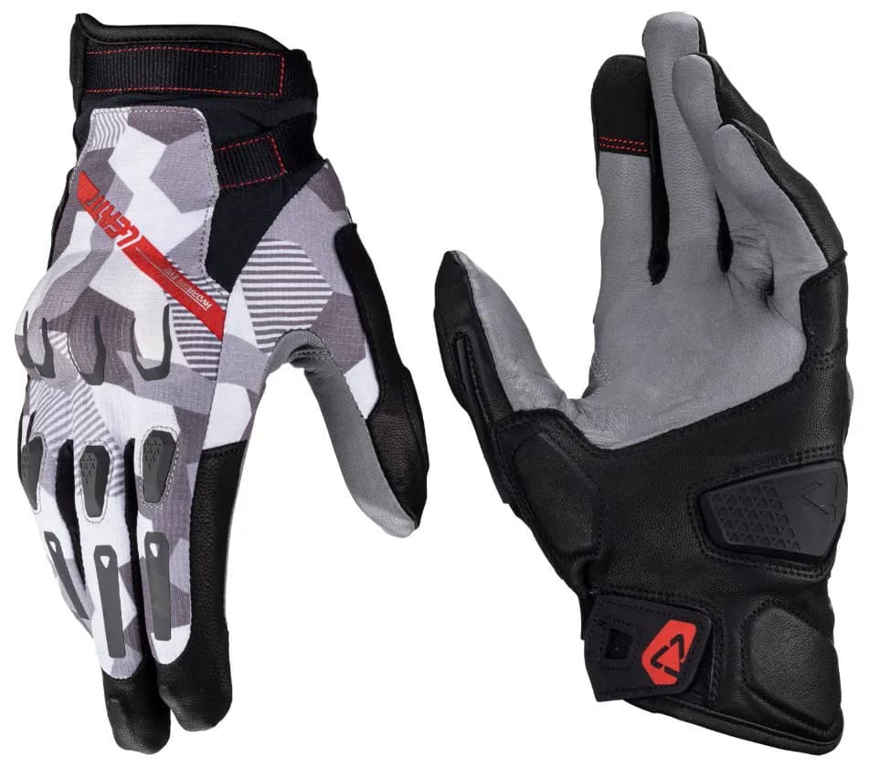 Перчатки LEATT 7.5 HydraDri Adventure Short Glove [Steel], M (9)