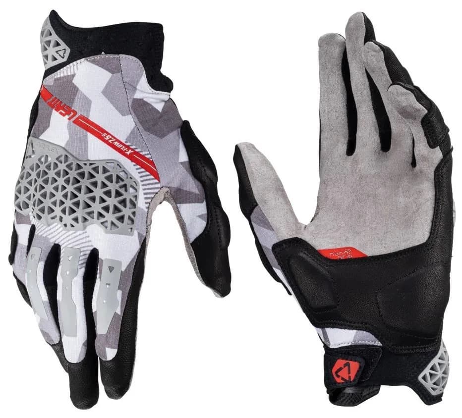 Перчатки LEATT 7.5 X-Flow Adventure Short Glove [Steel], XL (11)