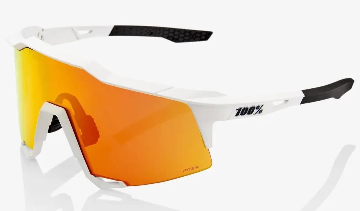 Окуляри 100% SpeedCraft HiPER Sunglasses [Soft Tact Off White], HiPER Red Lens
