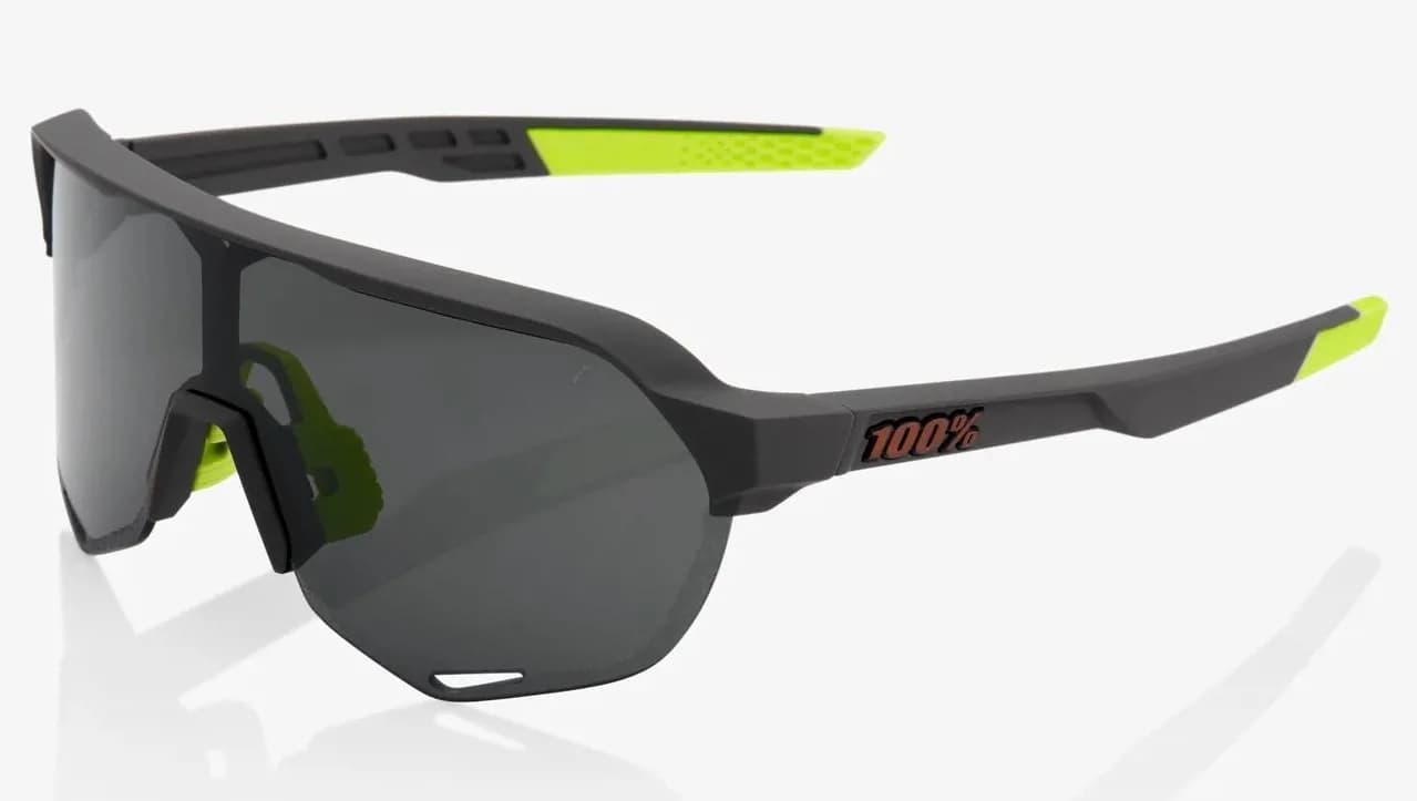 Окуляри 100% S2 Sunglasses [Soft Tact Cool Grey], Grey Lens