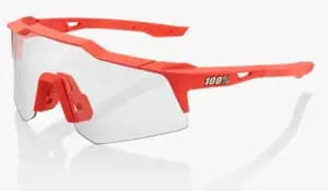 Окуляри 100% SpeedCraft XS Sunglasses [Soft Tact Coral], Grey Lens