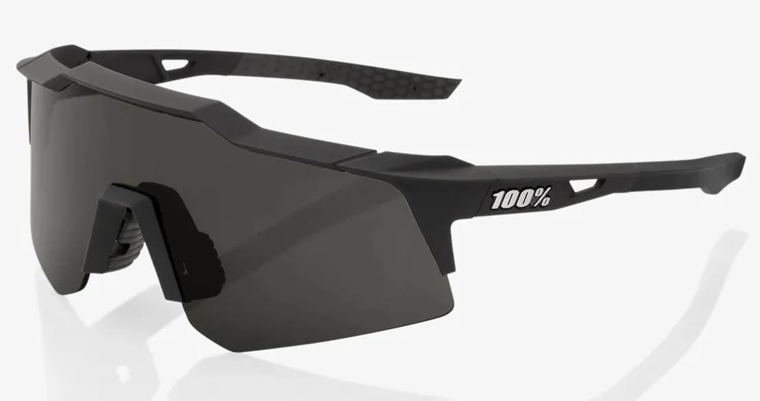 Окуляри 100% SpeedCraft XS Sunglasses [Soft Tact Black], Grey Lens