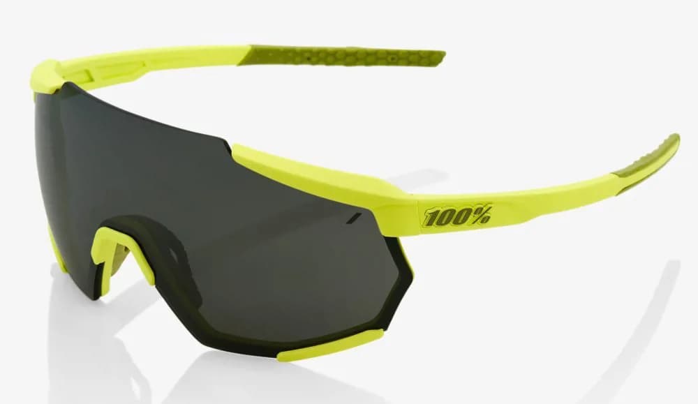 Окуляри 100% RaceTrap Sunglasses [Soft Tact Banana], Mirror Black Lens