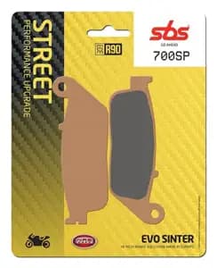 Гальмівні колодки SBS Upgrade Front Brake Pads, EVO Sinter