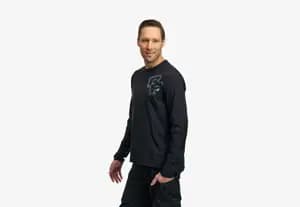 Велофутболка RACE FACE CONSPIRACY LS JERSEY-BLACK-M