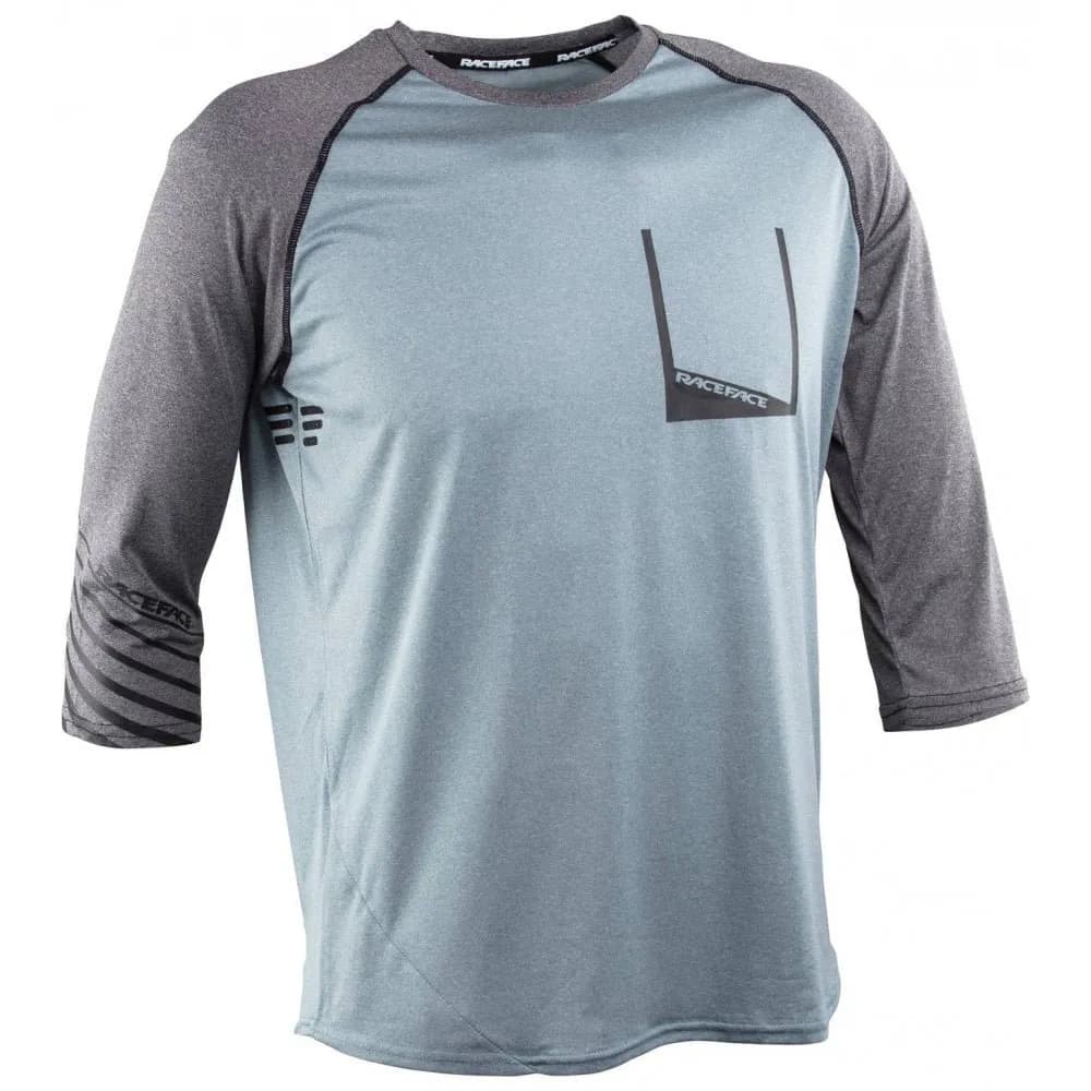 Велофутболка RACE FACE STAGE 3/4 SLV JERSEY-CONCRETE-LARGE