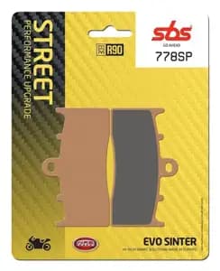 Гальмівні колодки SBS Upgrade Front Brake Pads, EVO Sinter