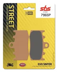 Гальмівні колодки SBS Upgrade Front Brake Pads, EVO Sinter