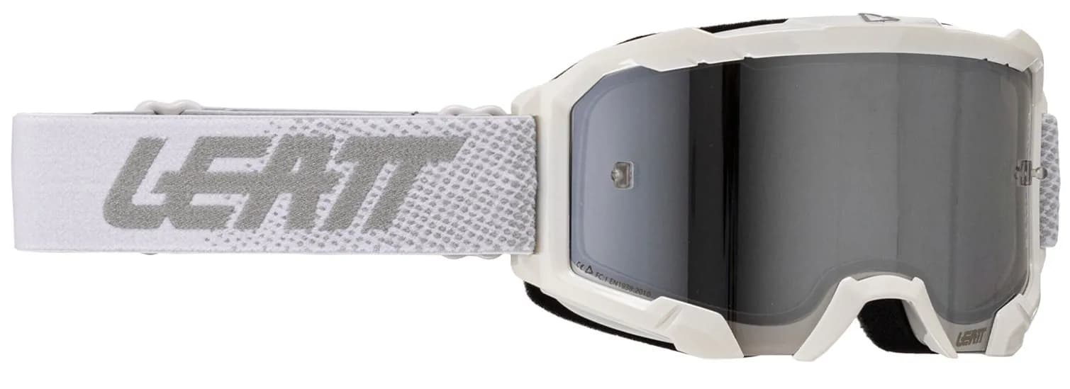Окуляри LEATT Velocity 4.5 Goggle [White], Mirror Silver Lens
