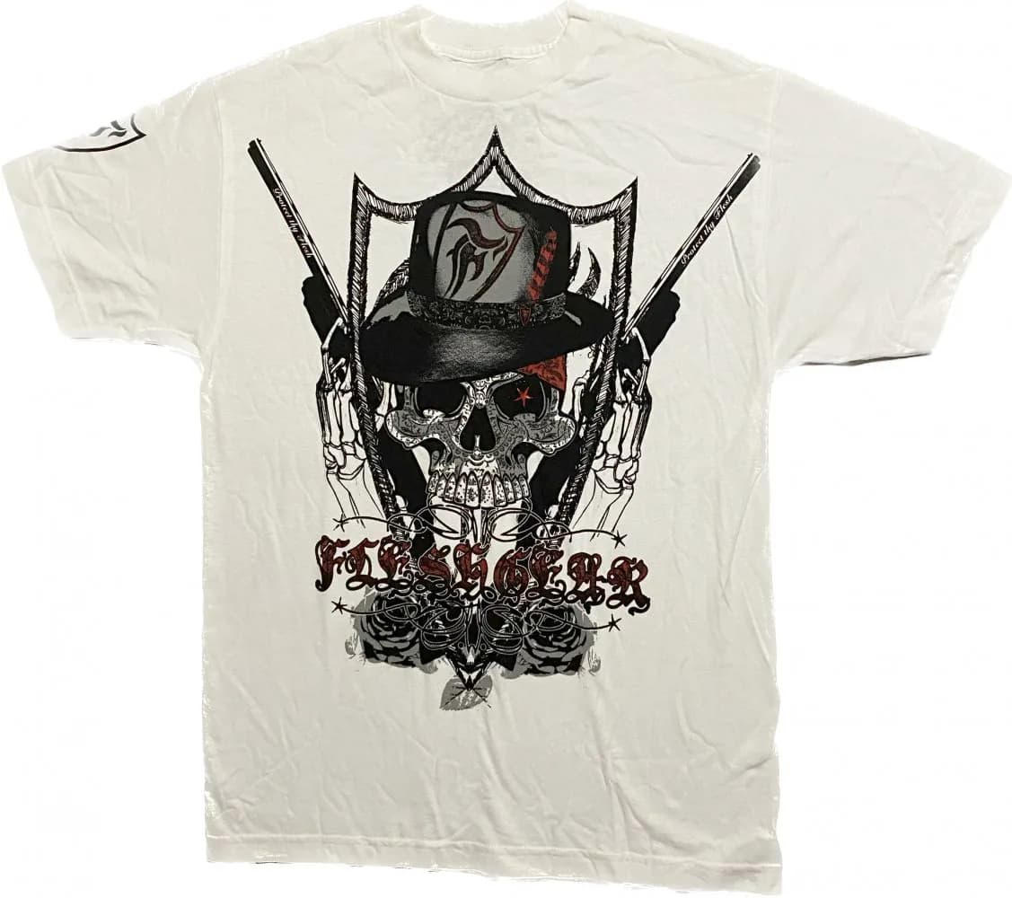 Футболка CRUSTY DEMONS Short Sleeve Tee - SILVER CROSS [White], S